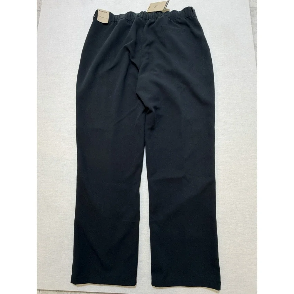 Nike Air Jordan Womens Woven Pants Size XL Black FN5446-010 NEW